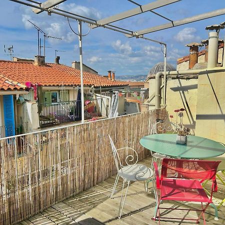 Le Panier - Joli Duplex Centre Ville Historique Avec Grande Terrasse Et Balneo Proche Vieux Port Марсилия Екстериор снимка