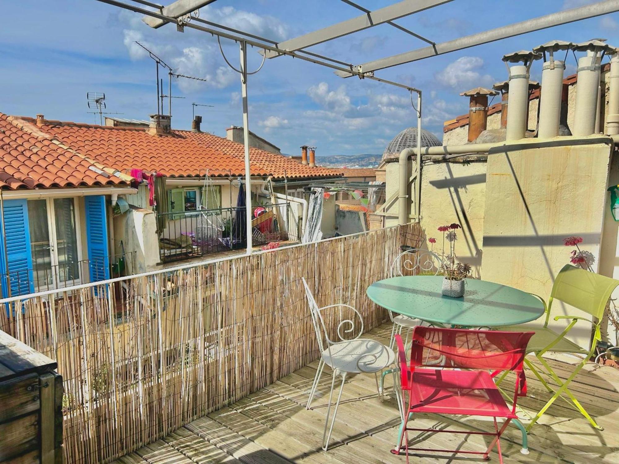 Le Panier - Joli Duplex Centre Ville Historique Avec Grande Terrasse Et Balneo Proche Vieux Port Марсилия Екстериор снимка