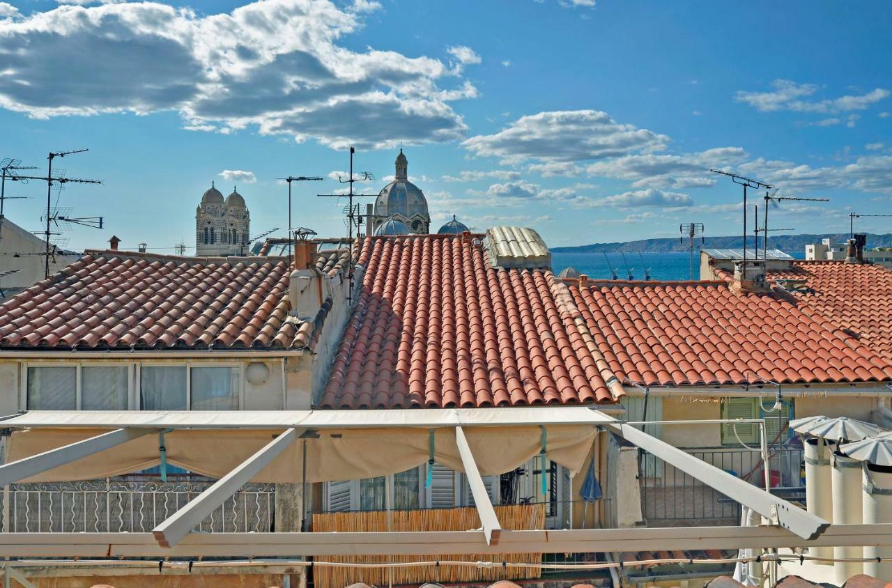 Le Panier - Joli Duplex Centre Ville Historique Avec Grande Terrasse Et Balneo Proche Vieux Port Марсилия Екстериор снимка